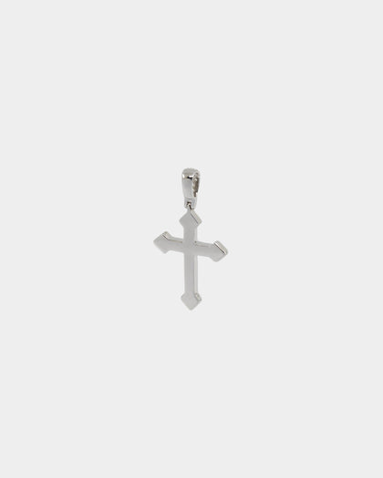 NXS Crusaders Pendant Iced White Gold