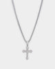 NXS Crusaders Pendant Iced White Gold