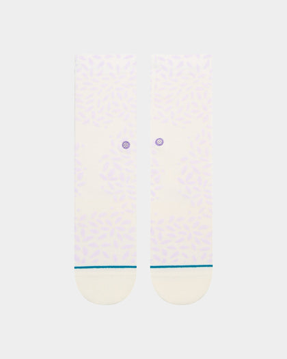 Stance Women's Round About Crew Socks Off White
