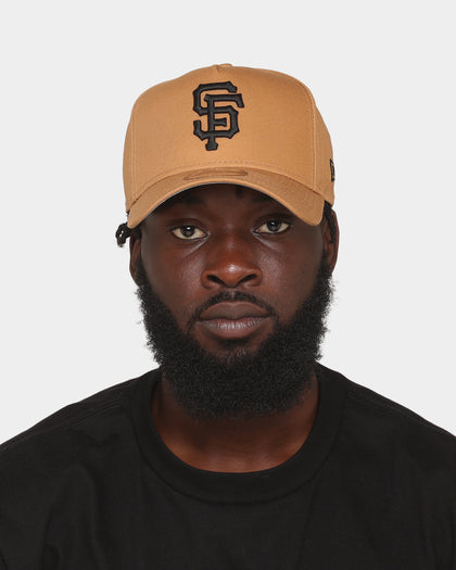 New Era San Francisco Giants 9FORTY A-Frame Snapback Wheat