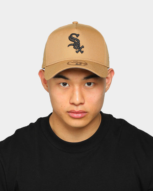 New Era Boston White Sox 9FORTY A-Frame Snapback Wheat
