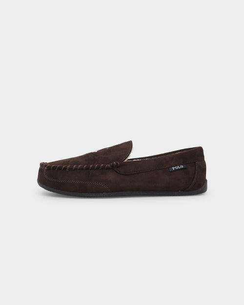 Polo Ralph Lauren Declan Slippers Chocolate/Cream