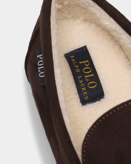 Polo Ralph Lauren Declan Slippers Chocolate/Cream