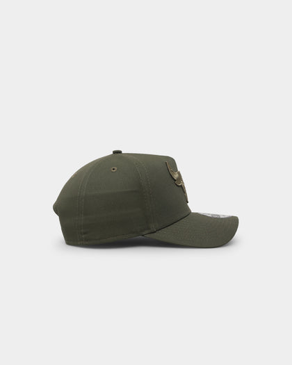 New Era Chicago Bulls Tonal 9FORTY A-Frame Snapback Olive