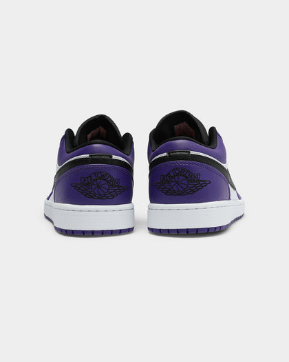 Jordan Men's Air Jordan 1 Low "Court Purple" Purple/Black/White