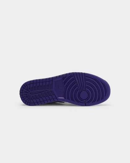 Jordan Men's Air Jordan 1 Low "Court Purple" Purple/Black/White