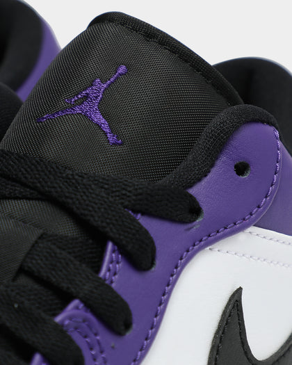 Jordan Men's Air Jordan 1 Low "Court Purple" Purple/Black/White