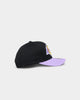 Mitchell & Ness Los Angeles Lakers Chin It Pro Crown Snapback Black