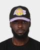 Mitchell & Ness Los Angeles Lakers Chin It Pro Crown Snapback Black
