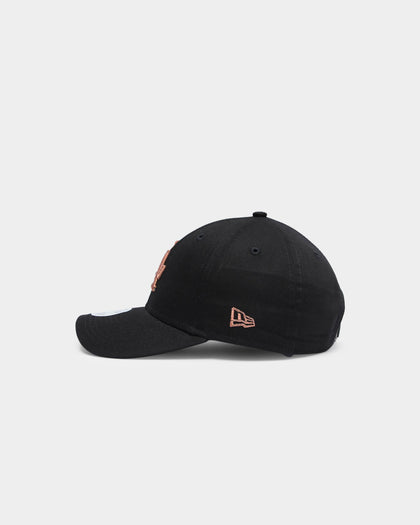 New Era Women's Los Angeles Dodgers 9FORTY Strapback Black/Rose Gold
