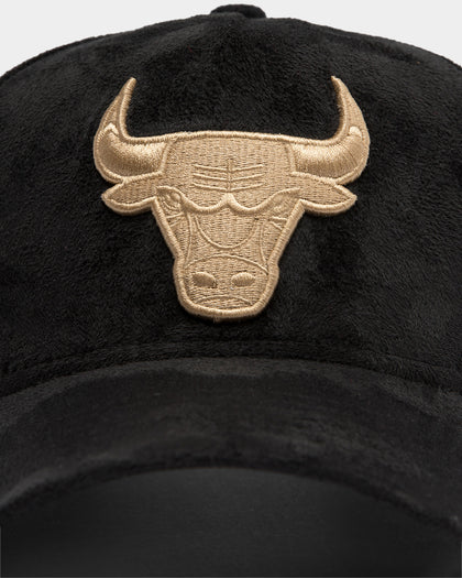 New Era Chicago Bulls 'Black/Tan Suede' 9FORTY K-Frame Strapback Black/Tan