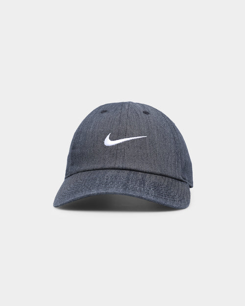 Nike Sportswear Heritage86 Swoosh Denim Strapback Black