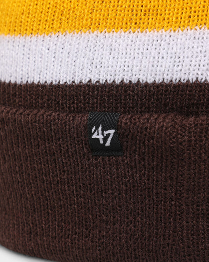 47 Brand San Diego Padres Breakaway Cuff Knit Beanie Brown