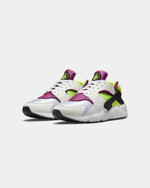 Nike Air Huarache White/Neon Yellow