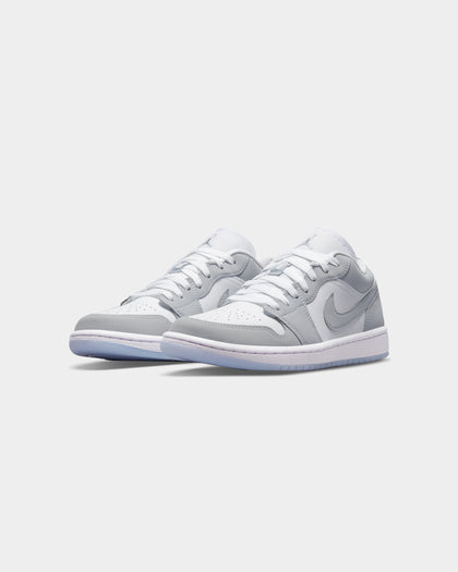 Jordan Women's Air Jordan 1 Low "White Wolf Grey" White/Wolf Grey