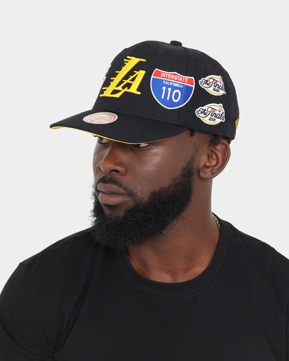 Mitchell & Ness Los Angeles Lakers Champs Pro Crown Snapback Black