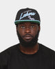 Mitchell & Ness Los Angeles Lakers 'Team Script 2.0 Hardwood Classics' Fitted Black