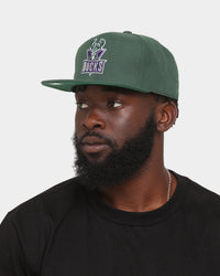 Mitchell & Ness Milwaukee Bucks 'Team Ground 2.0 Hardwood Classics' Fitted Green