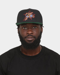 Mitchell & Ness Philadelphia 76ers 'Team Ground 2.0 Hardwood Classics' Fitted Black