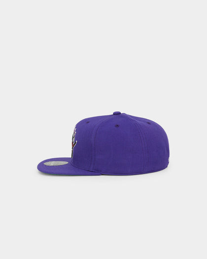 Mitchell & Ness Toronto Raptors 'Team Ground 2.0 Hardwood Classics' Fitted Purple