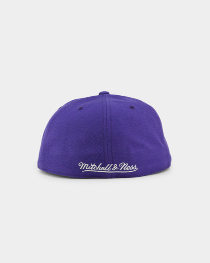 Mitchell & Ness Utah Jazz 'Team Ground 2.0 Hardwood Classics' Fitted Purple