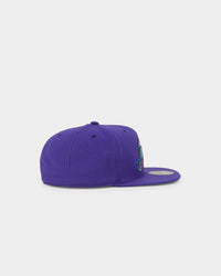 Mitchell & Ness Utah Jazz 'Team Ground 2.0 Hardwood Classics' Fitted Purple