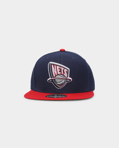 Mitchell & Ness Brooklyn Nets 'Team 2 Tone 2.0 Hardwood Classics' Fitted Navy