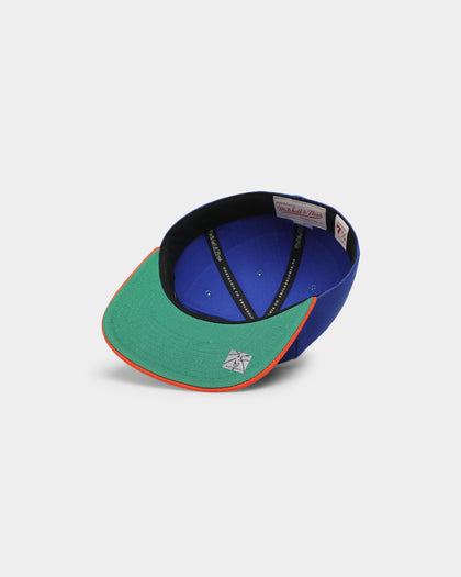 Mitchell & Ness New York Knicks 'Team 2 Tone 2.0 Hardwood Classics' Fitted Blue