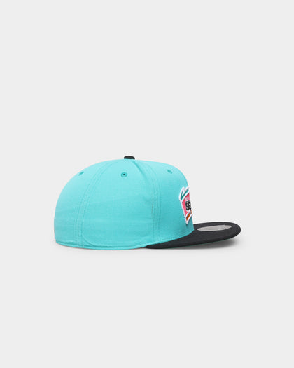 Mitchell & Ness San Antonio Spurs 'Team 2 Tone 2.0 Hardwood Classics' Fitted Teal