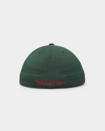 Mitchell & Ness Seattle Sonics 'Team 2 Tone 2.0 Hardwood Classics' Fitted Green