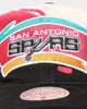 Mitchell & Ness San Antonio Spurs 'Cream Paintbrush' Deadstock Snapback Cream