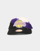 Mitchell & Ness Los Angeles Lakers 'Cream Paintbrush' Deadstock Snapback Cream