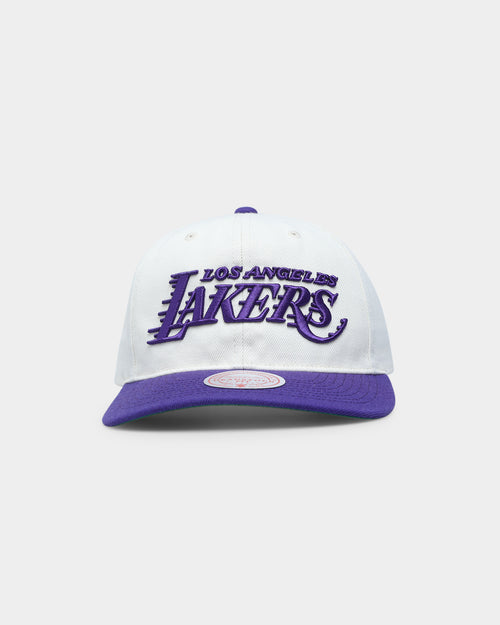 Mitchell & Ness Los Angeles Lakers Vintage HWC Deadstock Snapback White/Purple