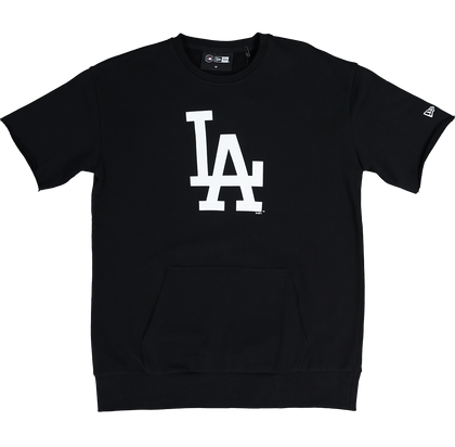 New Era Los Angeles Dodgers Oversized Short Sleeve Crew Black/White