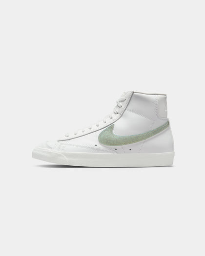 Nike Women's Blazer Mid '77 Essential Summit White/Dusty Sage/Grey Fog