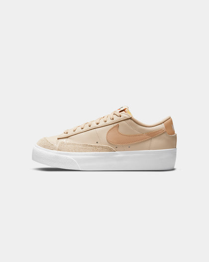 Nike Women's Blazer Low Platform Sanddrift/Hemp-Sanddrift/Black