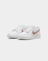 Nike Kids' Nike Dunk Low "White Pink" White/Metallic Red