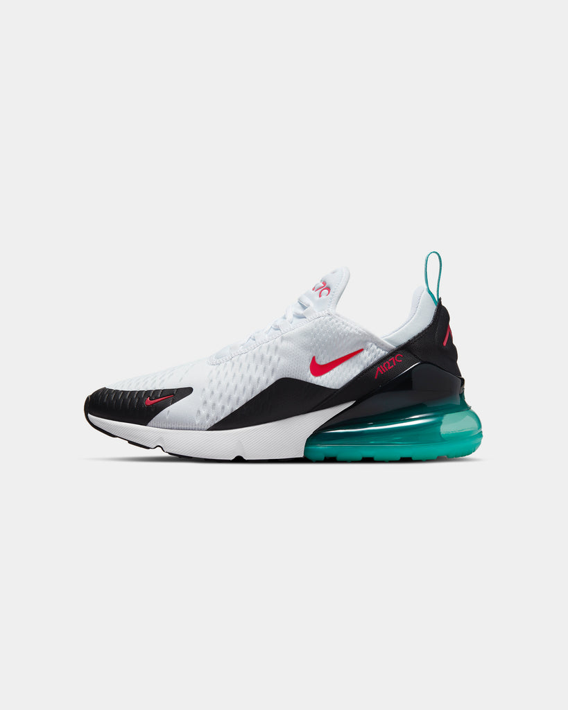 Nike Air Max 270 White/Rush Pink/Washed Teal Culture Kings NZ