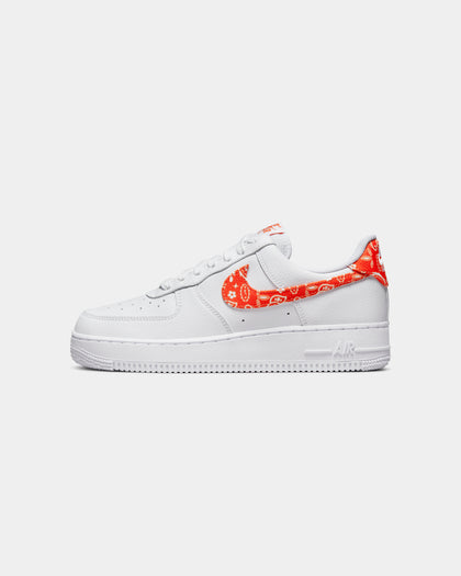 Nike Women's Air Force 1 '07 Essentials White/Rush Orange