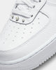 Nike Women's Air Force 1 '07 SE White/White/Metallic Silver/Black