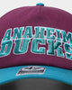 47 Brand Anaheim Ducks 'Ducks' Script Nantasket Captain Snapback Plum