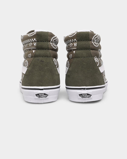 Vans SK8-HI 'Peace Paisley' Grape Leaf/True White