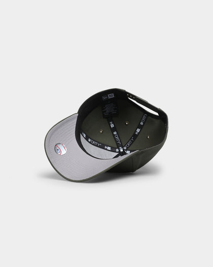 New Era Atlanta Braves 'Olive/Black' 9FORTY A-Frame Snapback Olive/Black