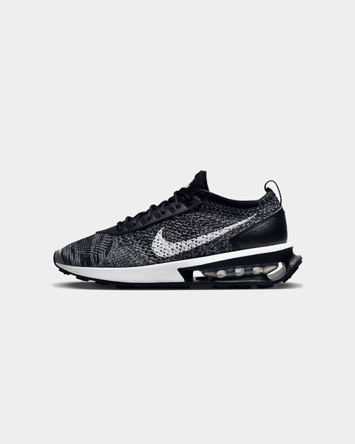 Nike Women's Air Max FlyKnit Racer Shoes Black/White