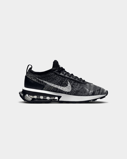 Nike Women's Air Max FlyKnit Racer Shoes Black/White