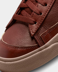 Nike Blazer Low '77 EMB "Inspected By Swoosh" Oxen Brown/Pearl White-Elemental Gold