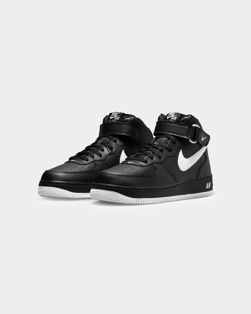 Nike Air Force 1 Mid '07 "Black White" Black/White/Black