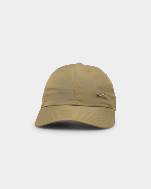 Nike Unisex Nike Sportswear Dri-FIT Heritage86 Metal Swoosh Strapback Cap Neutral Olive