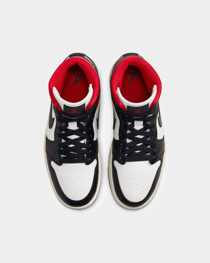 Jordan Women's Air Jordan 1 Mid "Gym Red" Black/Gym Red