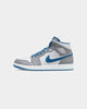 Jordan Air Jordan 1 Mid "True Blue" Cement Grey/White-Blue